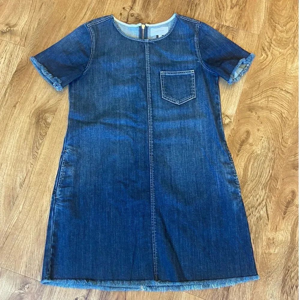 Current Elliot denim short sleeve dress